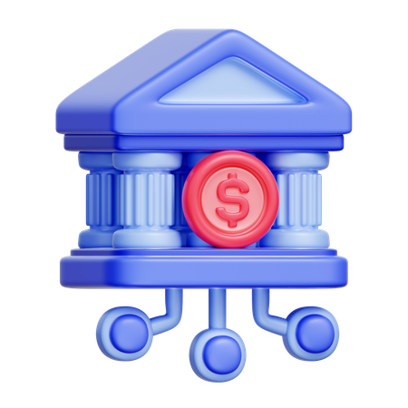Neo Bank  3D Icon
