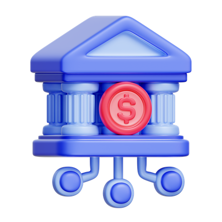 Neo Bank  3D Icon