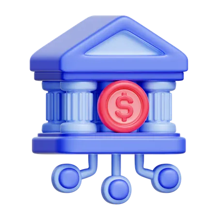Neo Bank  3D Icon
