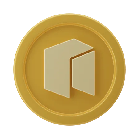 Neo Coin  3D Illustration