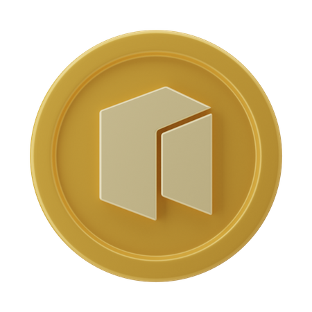 Neo Coin  3D Illustration