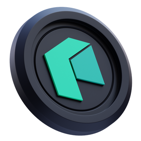 Criptomoeda neo  3D Icon