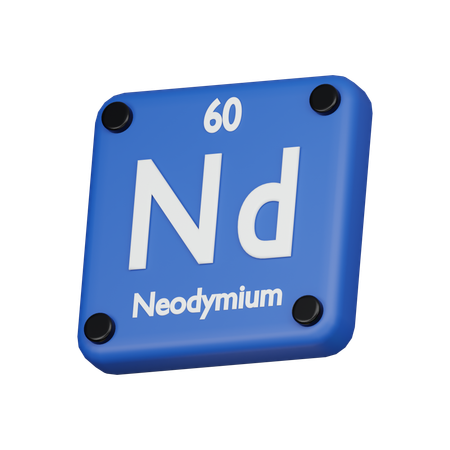 Neodimio  3D Icon