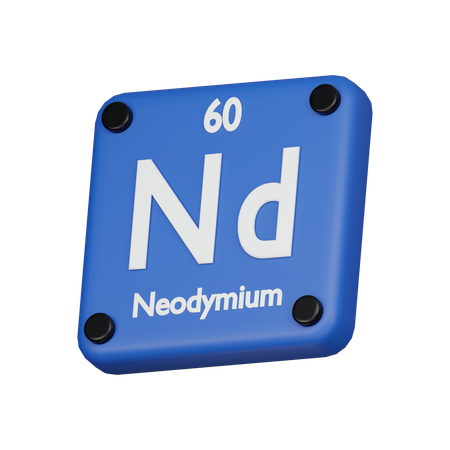 Néodyme  3D Icon