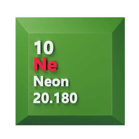 Neón  3D Icon