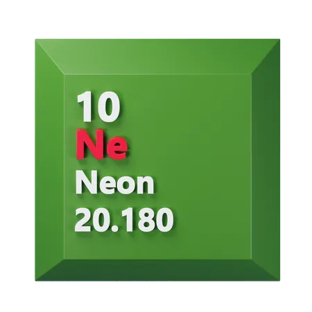 Neón  3D Icon