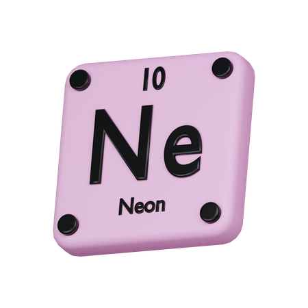 Neón  3D Icon