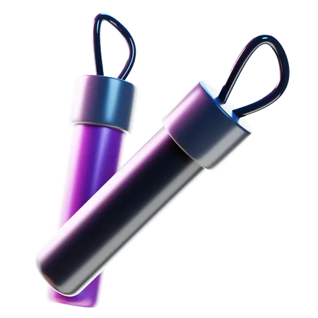 Neon Glowstick  3D Icon