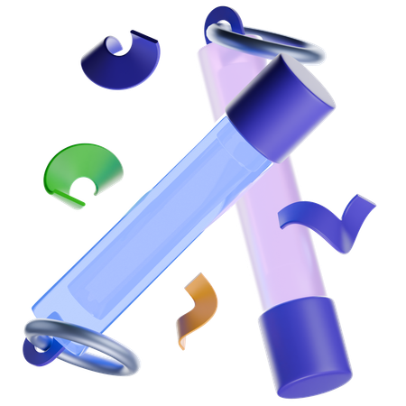 Neon Stick  3D Icon
