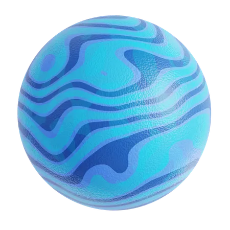 Neptun  3D Icon