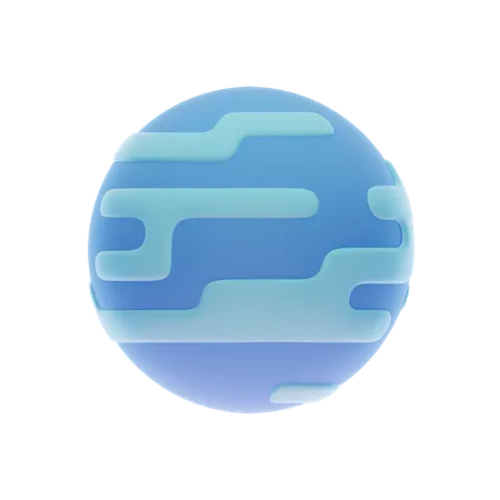 Neptun  3D Icon