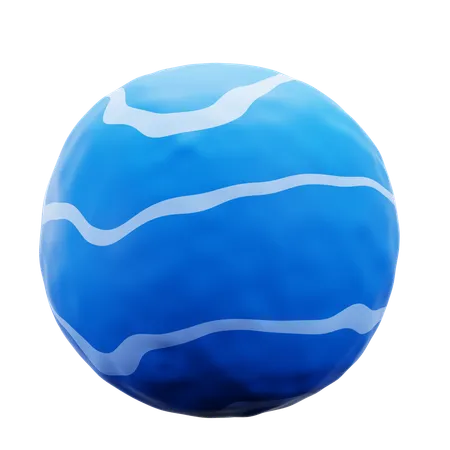 Neptun  3D Icon