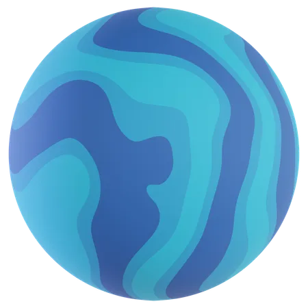 Neptun  3D Icon