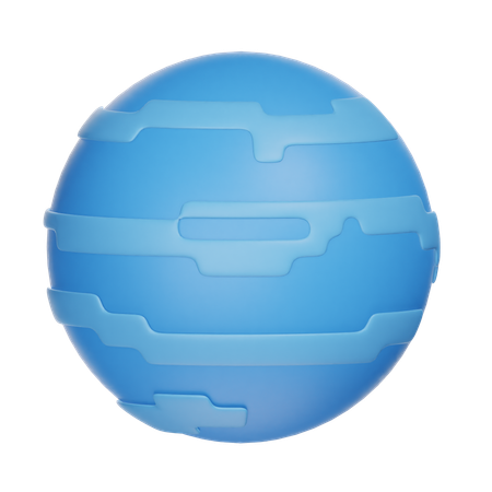 Neptune  3D Icon