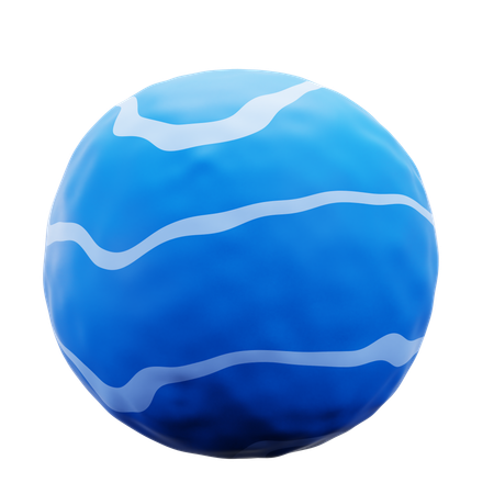 Neptune  3D Icon