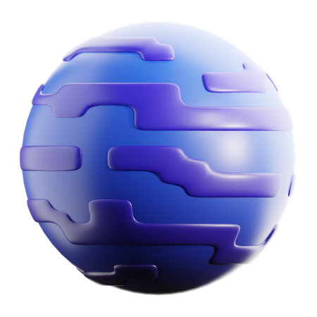 Neptune  3D Icon