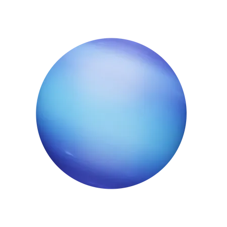Neptune 3D Illustration