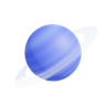 neptune planet emoji 3d