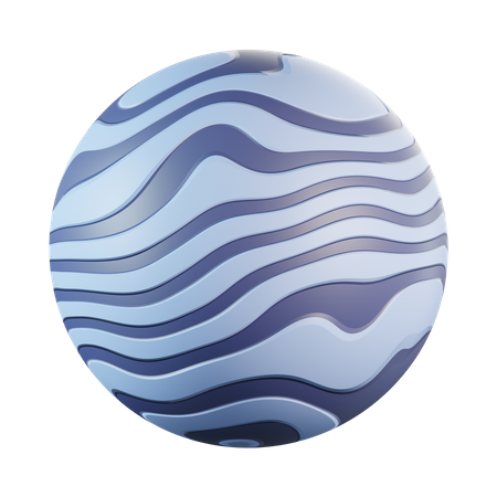 Neptuno  3D Icon