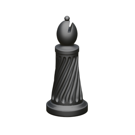 Vescovo nero  3D Icon