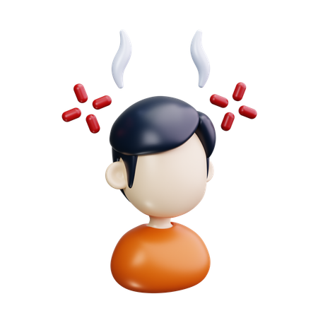 Nervous  3D Icon