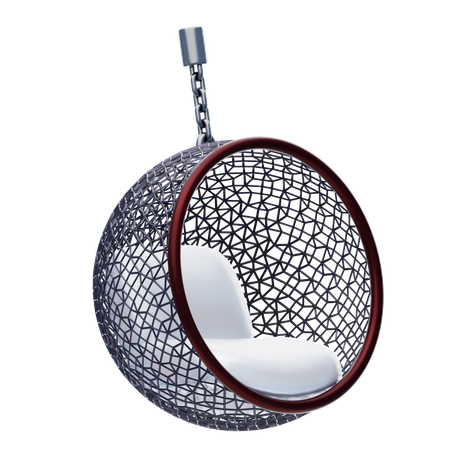 Nest Chair  3D Icon