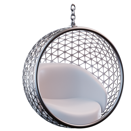 Nest Chair  3D Icon