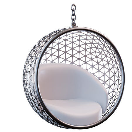 Nest Chair  3D Icon