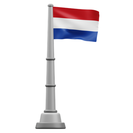 Netherland flag  3D Icon