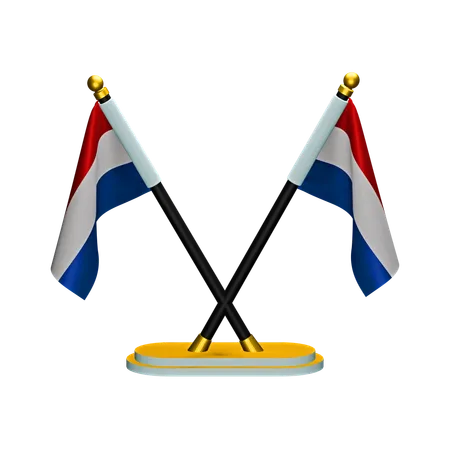 Netherland Flag  3D Icon