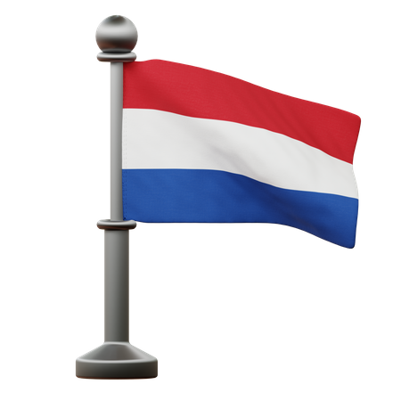 Netherland Flag  3D Icon