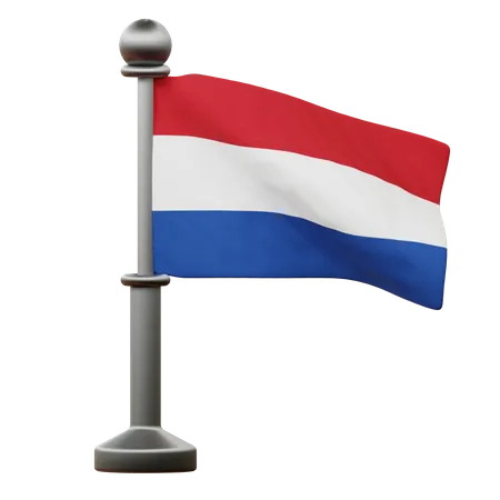 Netherland Flag  3D Icon
