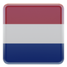 3d netherlands flag