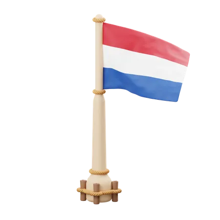 Netherlands Flag  3D Icon
