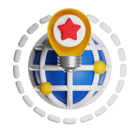 Network  3D Icon