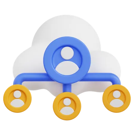 Network  3D Icon