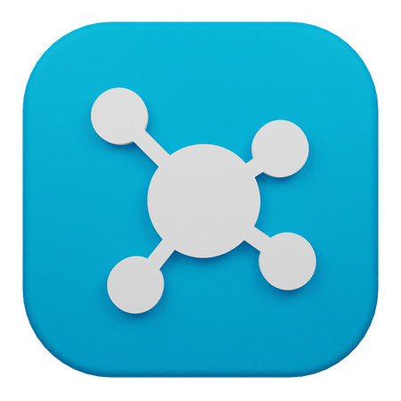 Network  3D Icon