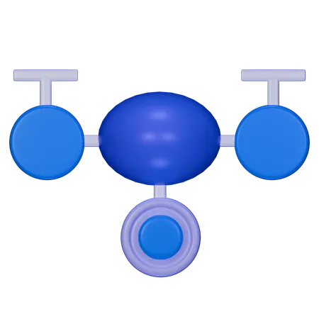 Network  3D Icon