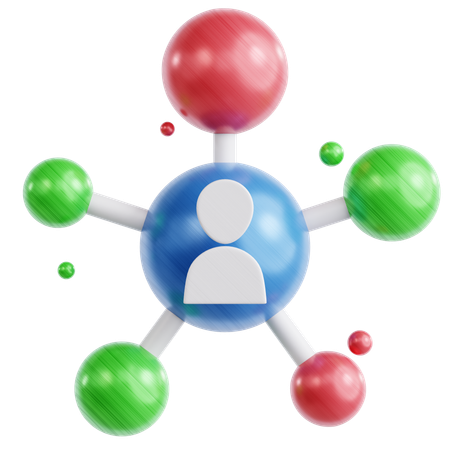 Network  3D Icon