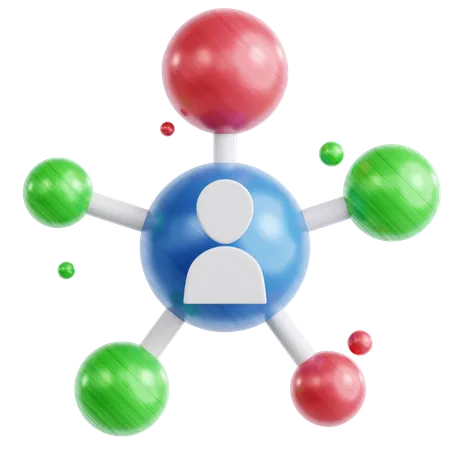 Network  3D Icon