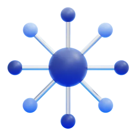 Network  3D Icon