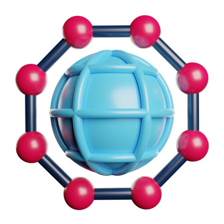 Network  3D Icon