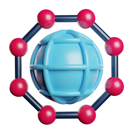 Network  3D Icon