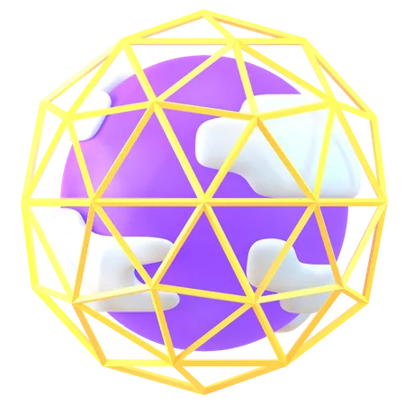 Network  3D Icon