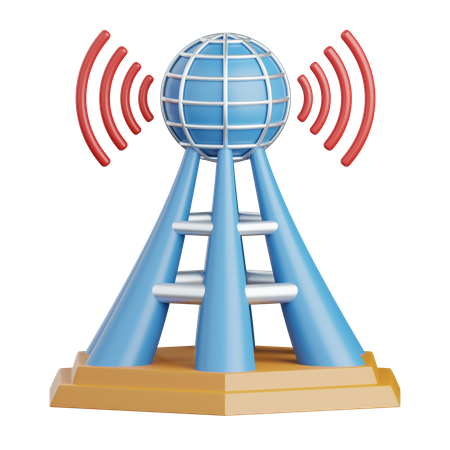 Network  3D Icon