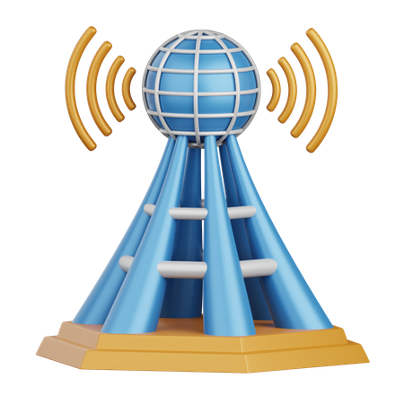 Network  3D Icon