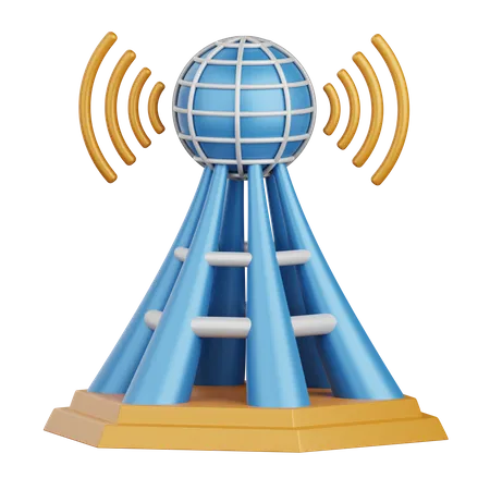 Network  3D Icon