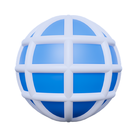 Network  3D Icon