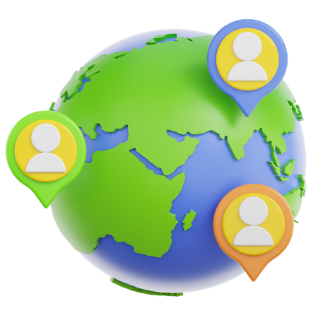 Network  3D Icon