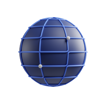 Network  3D Icon
